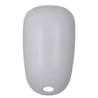Télécommande universelle Aiba AB061B ABS à code d'apprentissage 433mhz/315mhz, émetteur domotique CR2016*2 6V LED rouge/bleu/vert