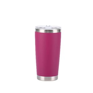 20oz Vacuum Insulated Car Thermos <b>Cup</b> 304 Stainless Steel <b>Cold</b> & Heat Retention Spray-Coated Sublimation Design Beer <b>Cup</b> - Product Image 4