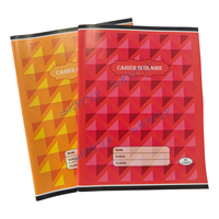 Cahier scolaire A5 personnalisé, cahier africain 100 pages, lignage français, cahier d'exercices A5 200 pages pour étudiants