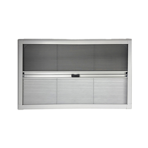 Ventana Lateral para Caravana Plegable de 500x350 mm con Marco Exterior Blanco, Ventana de Vidrio Acrílico para Vehículo Recreativo - Product Image 6