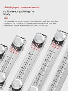 औद्योगिक ग्रेड ऐक्रेलिक फिटिंग जल टैंक स्तर गेज ग्लास ट्यूब तेल सूचक दृष्टि हाइड्रोलिक टैंकों के लिए पारदर्शी खिड़की - Product Image 3