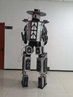 Costume de robot dansant réaliste 3D pour adultes, LED, cosplay, inspiré des films et de la télévision, costume lumineux pour boîte de nuit