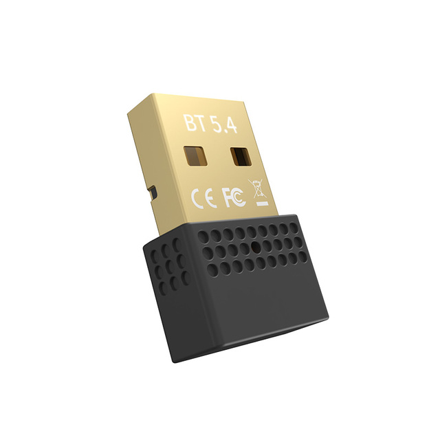 USB BT Adapter 5.4 Driver-Free for Desktop & Laptop Computers External Audio Keyboard Headset Transmitter & Receiver