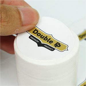 Autocollants personnalisés en <span class=keywords><strong>PVC</strong></span>/PE/PET, adhésif permanent résistant, imperméable, étiquettes de logo pour bocaux en verre, bouteilles de bonbons, emballages alimentaires - Product Image 5