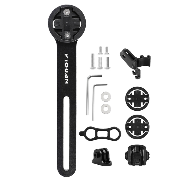 OEM Digital Aluminium Alloy Bicycle Computer Holder Camera Mount for Road Bike Compatible Garmin Cateye Bryton