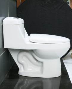 Inodoro de Una Pieza Económico <span class=keywords><strong>Sanitas</strong></span> para Baño Retrete de Cerámica - Product Image 4