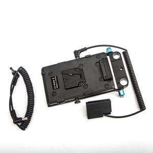 Batterie factice cc à LP-E17 DR-E18 coupleur cc + plaque de montage en V pour appareil photo Canon EOS <span class=keywords><strong>RP</strong></span> 77D 200D 250D 750D T6i 760D T6s 800D 8000 - Product Image 3
