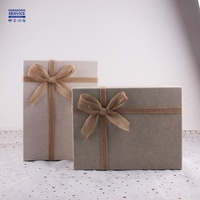 Carpeta Rectangular Personalizada de Cartón Corrugado Rígido Reciclable para Cumpleaños, con Estuches de Joyería de Lujo y su Logotipo