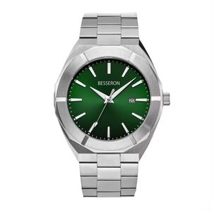 Relojes de Pulsera de Acero Inoxidable de Lujo con Logotipo Personalizado para Hombre, Alta Gama, OEM, ODM, 5 ATM, Movimiento Japonés de Cuarzo con Correa de Cuero de 20 mm - Product Image 4