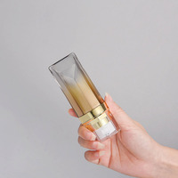 Tube de crème solaire pour le corps et le visage vide de luxe de 30 ml avec logo personnalisé, tube acrylique pour crème BB CC, lotion, maquillage, flacon de base, emballage
