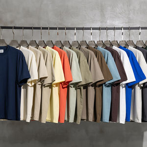 Camisetas de Alta Calidad al por Mayor, Camisetas Negras Extra Grandes para Hombre, Camisetas con Bordado Personalizado - Product Image 1