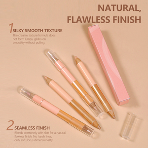 <span class=keywords><strong>Crayon</strong></span> illuminateur double embout lisse et crémeux pour <span class=keywords><strong>sourcils</strong></span> et visage, végétalien, personnalisable avec votre logo - Product Image 3