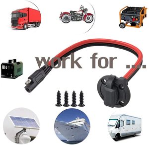SAE Cáp Kết Nối, SAE Ổ Cắm Điện Lốp Cổng, Năng Lượng Mặt Trời Thời Tiết SAE Nhanh Chóng Kết Nối Năng Lượng Mặt Trời Bảng Điều Khiển Gắn Kết - Product Image 3