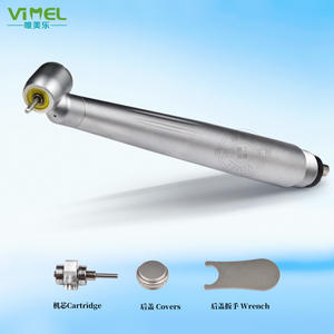 หัวกรอฟัน LED ไร้เงา ความเร็วสูง แบบ 45 องศา สำหรับฟันที่มีการเสียหาย หัวกรอแบบวงกลม 5 หัวไฟ  หัวกรอพิเศษ - Product Image 5