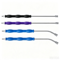 Lance d'extension à connexion rapide 1/4'' en acier inoxydable pour nettoyeur haute pression, pistolet de lavage de voiture haute pression