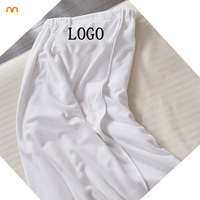 Peignoir de nuit doux personnalisé avec logo, serviette de bain, robe tube, robe de chambre, chemise de nuit, serviette de bain enveloppante