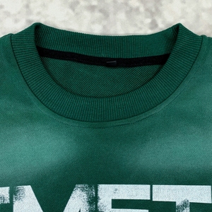 Camiseta Casual de Algodón de Corte Recto para Hombre, Personalizada con Gráficos Impresos, de Algodón Grueso Lavado, Fabricante de Camisetas - Product Image 2