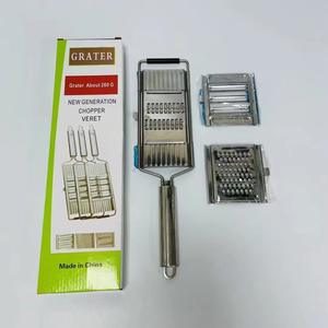 Autre Râpe Multifonctionnelle, Trancheuse, Hachoir 260g en Acier Inoxydable pour Légumes - Product Image 1