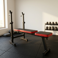 Banc de musculation pliable réglable, banc d'entraînement multifonctionnel, cadre en acier, banc d'exercice pour la salle de sport à domicile