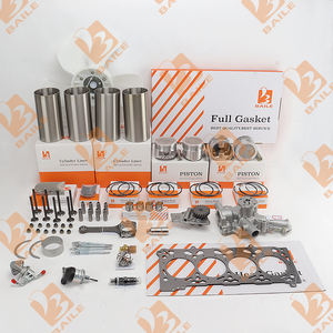 Kit de Reconstrucción de Motor <span class=keywords><strong>SD22</strong></span>, Kit de Reparación General con Anillos de Pistón y Camisas para Motor Diésel de Montacargas <span class=keywords><strong>Nissan</strong></span> <span class=keywords><strong>SD22</strong></span>, Kit Completo - Product Image 1