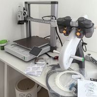 Printer 3D FDM Bamboo Lab A1 Versi Global, Laju Aliran Aktif 1.75mm, Mendukung Filamen PLA & Fitur DIY