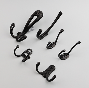 Crochet à Double Prong de Style classique Crochet <span class=keywords><strong>mural</strong></span> robuste Robe Chapeau Serviette Manteau Crochet Crochets - Product Image 5