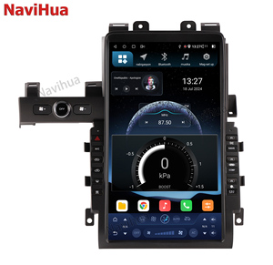 NaviHua Android Navigation Multimedia Player 13.3"Tesla Style Vertical Touch Screen New Upgrade Stereo for Nissan GTR 2008 2017 - Product Image 2