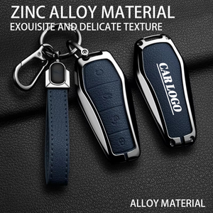 Nouvelle Housse de Clé de Voiture en Alliage Style Peau de Mouton pour BYD Song Pro Plus Max Dmi EV Seal Dolphin Télécommande Accessoires Auto - Product Image 2