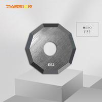 Lames de coupe rotatives IECHO E51 E52 E56 couteau circulaire en carbure de tungstène Machine numérique refente lame décagonale oscillante