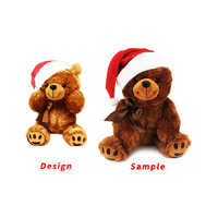 Grosir Boneka Bayi Plushie Custom Desain OEM Aman Lucu Boneka Hewan Isi Kapas PP Lembut Hadiah Plushie Custom