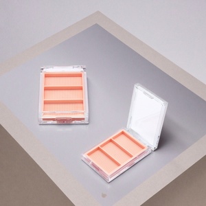 Boîte à poudre en plastique vide, conteneur pour fard à joues, palette de fards à paupières en plastique, palette de contour, correcteur - Product Image 1