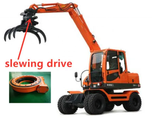 Kecepatan cepat <span class=keywords><strong>Slewing</strong></span> Drive <span class=keywords><strong>Slewing</strong></span> bantalan efisien amplop desain cacing - Product Image 4