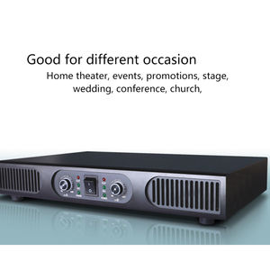 เพาเวอร์แอมป์ระดับมืออาชีพ AB Class กำลังขับเต็ม 300 วัตต์ สำหรับงานปาร์ตี้ที่บ้านและบาร์ - Product Image 4