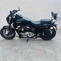Motocicleta Usada Leikadi RX3 de Segunda Mano, Cruiser de Gasolina de 250cc, Motor Bicilíndrico en V, Estilo Retro, Tanque de 18L para Viajes de Larga Distancia
