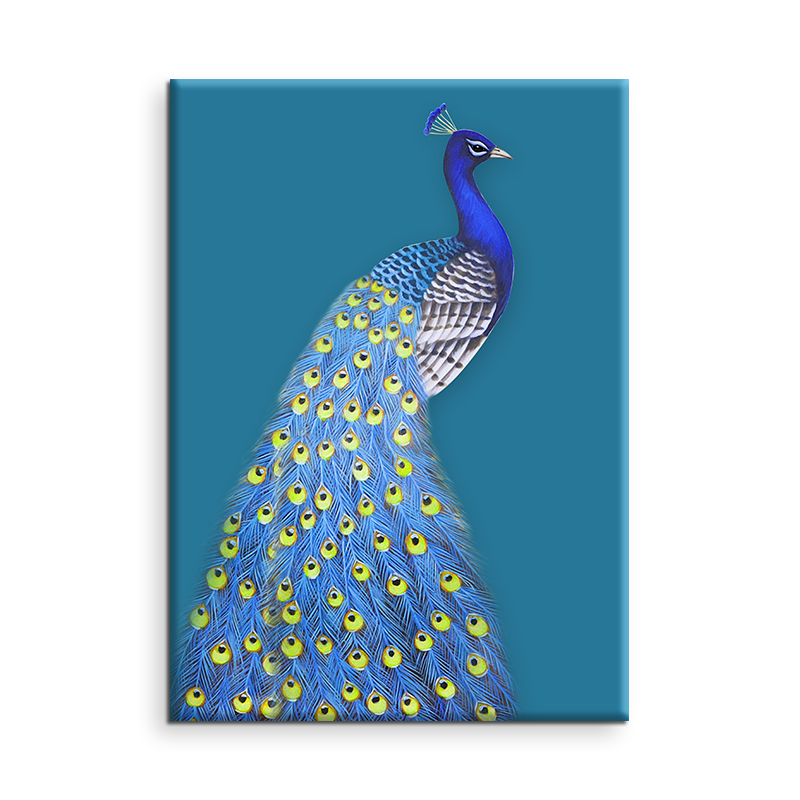 Modern Luxury Animal Canvas Print Paintings For Porch Hanging Simple Background Wall Mural Art For Living Room Entrance High-end