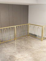 Rampe d'escalier nordique en fer forgé Homedeco - Résistante à la rouille, garantie 5 ans pour maison, grenier, villa, fenêtre en baie, couloir, balcon intérieur