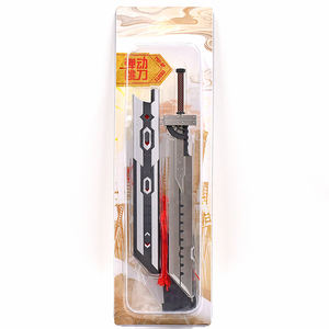 Vente directe usine – Porte-clés <span class=keywords><strong>mini</strong></span> épée en alliage de zinc de 22 cm, épées fusionnées, pour cadeau promotionnel - Product Image 4