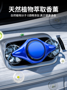 Nuovo Deodorante per Auto con Design Innovativo, Ventola a Doppia Ruota, Diffusore di Aromi con Spray Aerosol per Cruscotto - Product Image 5