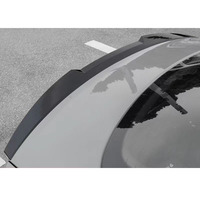 Aileron de coffre arrière de Style noir pour A5/S5 B9 Sportback/Coupé (2017-2024) Aileron de Style TIM-M Aftermarket TIM Car Tuning Spoier
