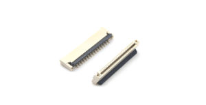 Conector FPC de 1.0mm con inserción frontal y volteo trasero H:2.0mm, chapado en oro completo, embalaje en bobina, 15 pines - Product Image 6