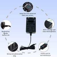 Adaptateur d'alimentation CC MYIXI 36W 14,5V 2,5A 24V 1,5A 12V 3A 20V 1,8A 9 Volts 4 Ampères UK 3 Broches pour Imprimante POS