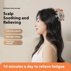 Masajeador de Cuero Cabelludo Inteligente TAHATH, Relaja, Estimula y Revitaliza tu Cabello al Instante, Portátil, Recargable por USB, con Batería de Litio - Product Image 1