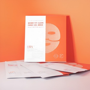 Marca Coreana Profesional <span class=keywords><strong>de</strong></span> Cosméticos Derma LHALALA Biome Fit Clear Embo <span class=keywords><strong>Gel</strong></span> Mask para Hidratar, Calmar y Reparar la Piel - Product Image 1