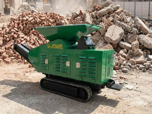 <span class=keywords><strong>Concasseur</strong></span> à percussion mobile sur chenilles UJC503E, petit <span class=keywords><strong>concasseur</strong></span> de roche portable pour le recyclage du béton, entrée 200 mm, sortie 30 mm, capacité 10-20 t/h - Product Image 6