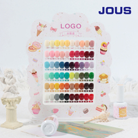 JOUS OEM ODM – Bouteille de vernis gel personnalisé de haute qualité 15 ml – Vernis à ongles régulier longue tenue en verre UV pour salon