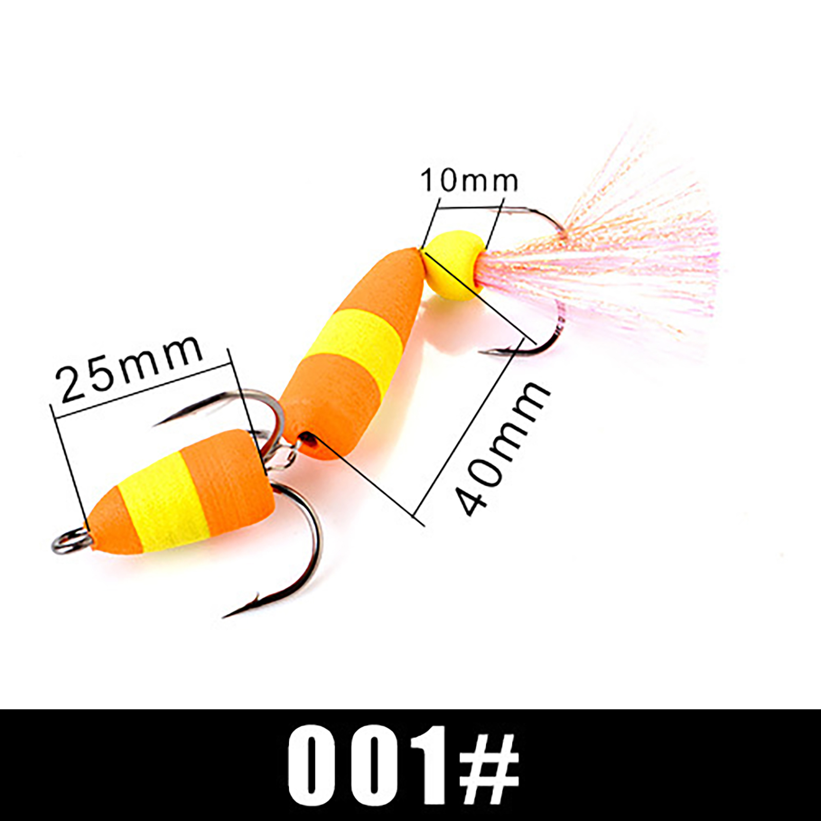 001# EVA Foam Bait