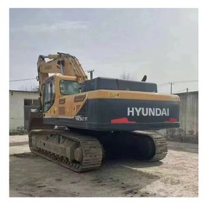Excavadora Hyundai 485lc-9T usada reacondicionada con un rendimiento perfecto Motor de bomba de engranajes de motor Cummins de servicio pesado-en stock para la venta - Product Image 1