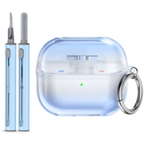 Étui antichoc dégradé de couleur avec kit de nettoyage, coques de protection pour écouteurs Samsung Buds 3 <span class=keywords><strong>Pro</strong></span> en TPU - Product Image 1