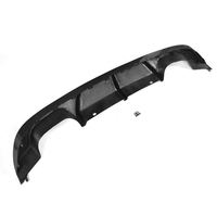 Diffuseur de pare-chocs arrière de voiture en Fiber de carbone pour Volkswagen V W GOLF 7 VII MK7 R R-LINE
