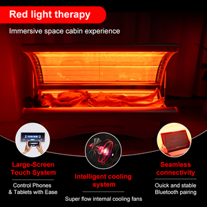 Lit de thérapie par la lumière rouge du corps complet 660nm 850nm LED Machine de lumière proche infrarouge Soulagement de la douleur <span class=keywords><strong>Photomodulation</strong></span> ciblant la zone des aisselles - Product Image 5